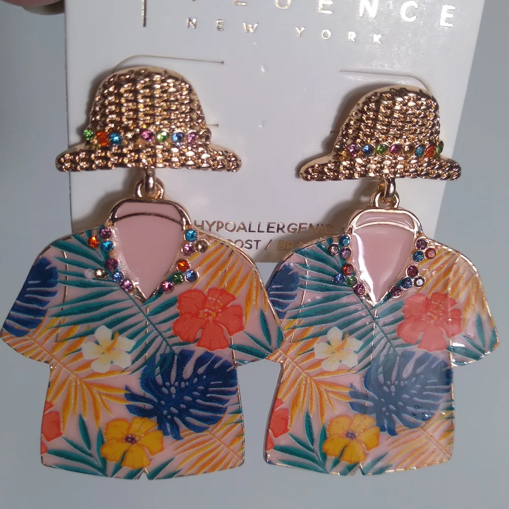 INFLUENCE NEW YORK Tropical Earrings Set